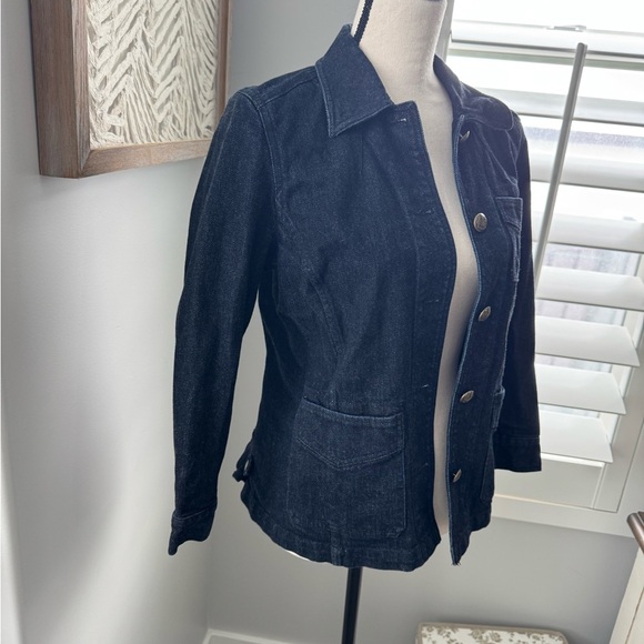 Womens Lauren Ralph Lauren Classic Denim Jacket - Picture 3 of 10